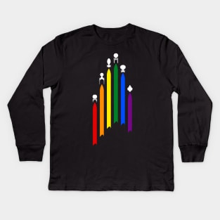 Star Trek Gay Pride Kids Long Sleeve T-Shirt